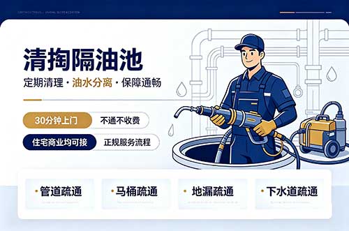 赣州清掏隔油池